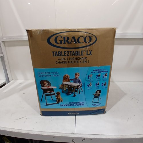 GRACO TABLE2TABLE LX 6 IN 1 HIGHCHAIR ASTEROID - MULTICOLOR image 5