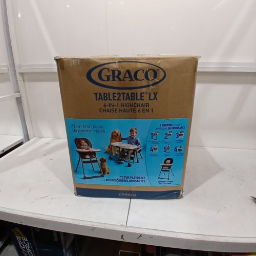 GRACO TABLE2TABLE LX 6 IN 1 HIGHCHAIR ASTEROID - MULTICOLOR image 6