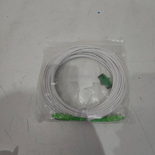 HILITAND SINGLE-MODE FIBER OPTIC CABLE - 49.2FT - WHITE image 3