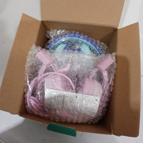 2PK KIDS MPOW WIRED HEADPHONES - BLUE/PINK (MODEL: BH385A) image 2