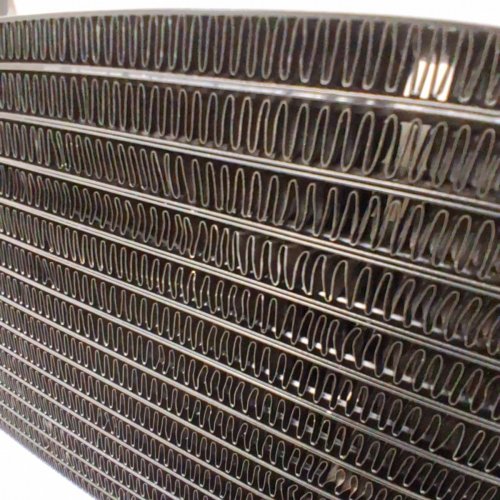 LOW PRESSURE DROP TRANSMISSION OIL COOLER WITH MOUNTING HARDWARE - FITS MULTIPLE VEHICLES - BLACK (MODEL:LPD47391) image 5