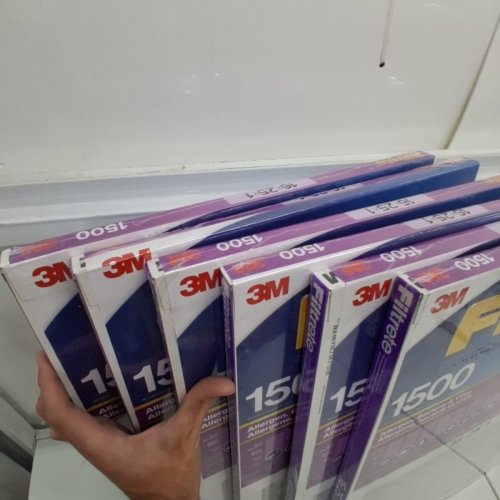 6PK 3M FILTRETE HEALTHY LIVING ULTRA ALLERGEN AIR FILTER - MPR 1500 16"X25"X1" image 3