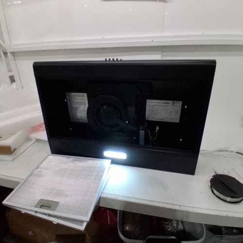 COMFEE' UNDER CABINET DUCTED/DUCTLESS CONVERTIBLE SLIM VENT RANGE HOOD, WITH 3 SPEED EXHAUST FAN AND 2 LED LIGHTS-30" -BLACK-(MODEL:CVU30W4ABB) image 2