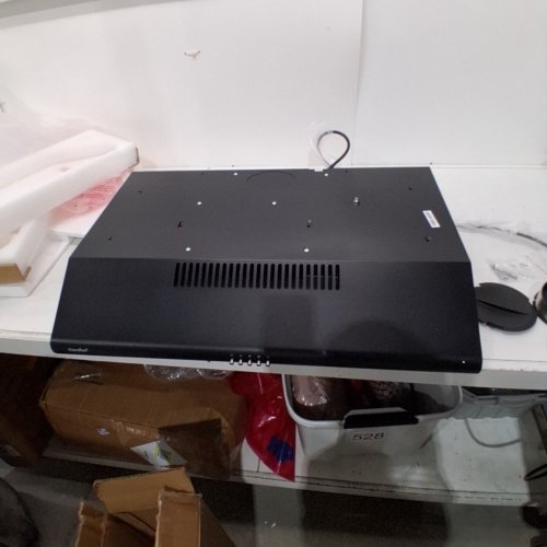 COMFEE' UNDER CABINET DUCTED/DUCTLESS CONVERTIBLE SLIM VENT RANGE HOOD, WITH 3 SPEED EXHAUST FAN AND 2 LED LIGHTS-30" -BLACK-(MODEL:CVU30W4ABB) image 5