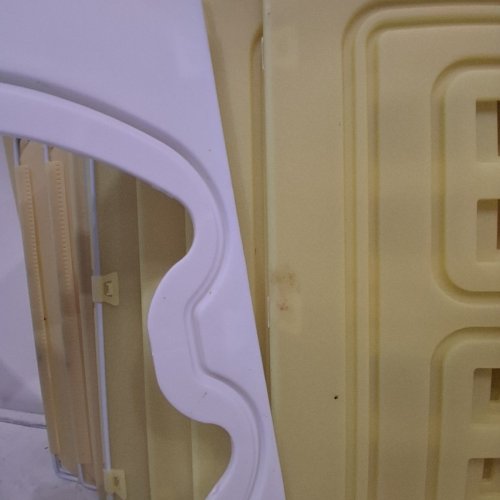 NFNOYP MODULAR PET CAT ENCLOSURE PANELS AND ACCESSORIES - 41" X 18" X 28" - WHITE/YELLOW (MODEL: RYPET001) image 5