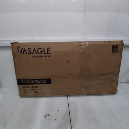 VASAGLE LIFT TOP GAS SPRING OPEN STORAGE SHELF COFFEE TABLE - BLACK (MODEL: ULCT267BA02) image 6