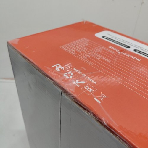 SVHT CORDLESS LIGHTWEIGHT SELF STANDING VACUUM CLEANER - 500W/45KPA - GREY/ORANGE (MODEL: F02) image 4
