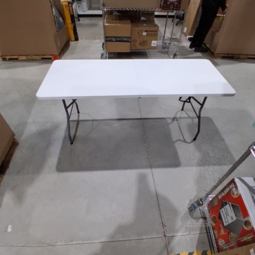 SUMO PORTABLE & FOLDING TABLE - 6FT - WHITE (MODEL: CP-6FTW) image 5