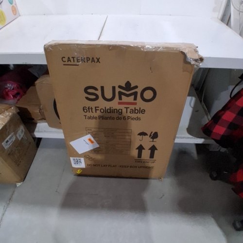 SUMO PORTABLE & FOLDING TABLE - 6FT - WHITE (MODEL: CP-6FTW) image 7