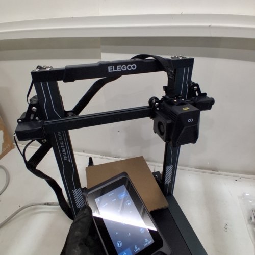 ELEGOO NEPTUNE 3 PRO FDM 3D PRINTER WITH AUTO LEVELING, DUAL GEAR METAL EXTRUDER & ULTRA-QUIET PRINTING - 225MM X 225MM X 280MM BUILD VOLUME (MODEL: NEPTUNE-3-PRO) image 6