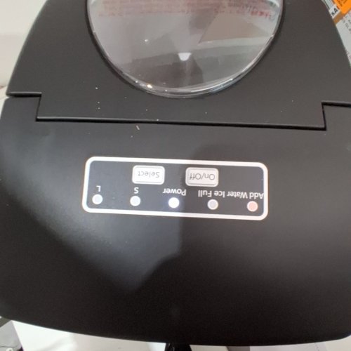 FRIGIDAIRE PORTABLE COMPACT ICE MAKING MACHINE - BLACK - (MODEL: EFIC128-BLACK-6COM) image 2