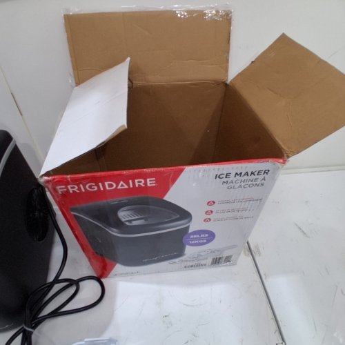 FRIGIDAIRE PORTABLE COMPACT ICE MAKING MACHINE - BLACK - (MODEL: EFIC128-BLACK-6COM) image 5