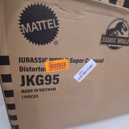 MATTEL JURASSIC WORLD REBIRTH SUPER COLOSSAL DISTORTUS REX - DIRTY GREEN (MODEL: JKG95) image 2