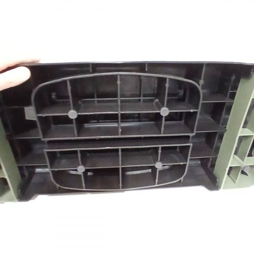 AMAZON BASICS ADJUSTABLE AEROBIC EXERCISE STEP PLATFORM - GREEN/BLACK image 3