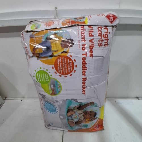 BRIGHT STARTS WILD VIBES INFANT TO TODDLER ROCKER - WILD JUNGLE image 5