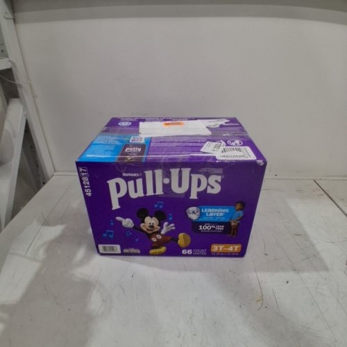66PK BOYS HUGGIES PULL-UPS TRAINING PANTS - 3T - 4T (32 - 40 LBS) - DISNEY JUNIOR MICKEY image 4