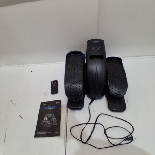 MERACH UNDER DESK ELLIPTICAL MACHINE WITH 12 ADJUSTABLE SPEEDS - BLACK/BLUE (MODEL: MR-E34B1) image 3