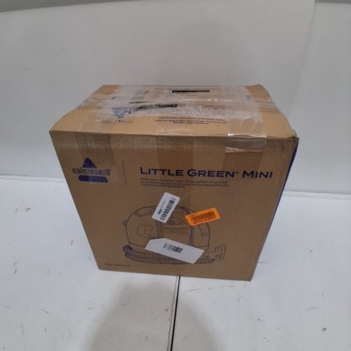 BISSELL LITTLE GREEN MINI CORDED PORTABLE CARPET AND UPHOLSTERY DEEP CLEANER WITH SELF-CLEANING TOUGH STAIN TOOL AND HYDRORINSE TOOL (MODEL: 4075B) image 5