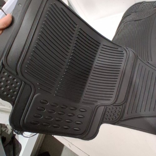 3PC FH GROUP HEAVY DUTY TRIMMABLE ALL-WEATHER CAR FLOOR MATS - BLACK (MODEL: F11306-BLACK) image 6