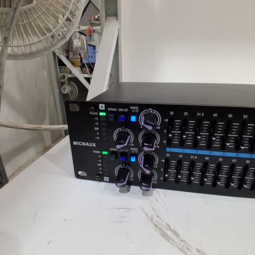 MICNAUX 31-BAND GRAPHIC EQUALIZER - BLACK (MODEL: MQ231) image 2