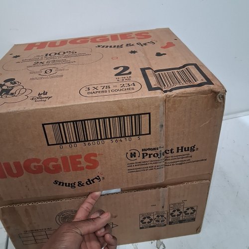 234PK MICKEY MOUSE HUGGIES SNUG AND DRY BABY DIAPERS - SIZE 2 (12-18LBS) image 7