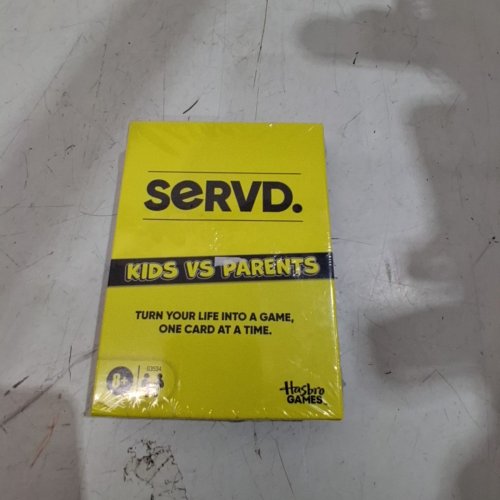 SERVD - KIDS VS PARENTS - THE HILARIOUS REAL-LIFE FAMILY CARD GAME - 2-6PLAYERS. image 2
