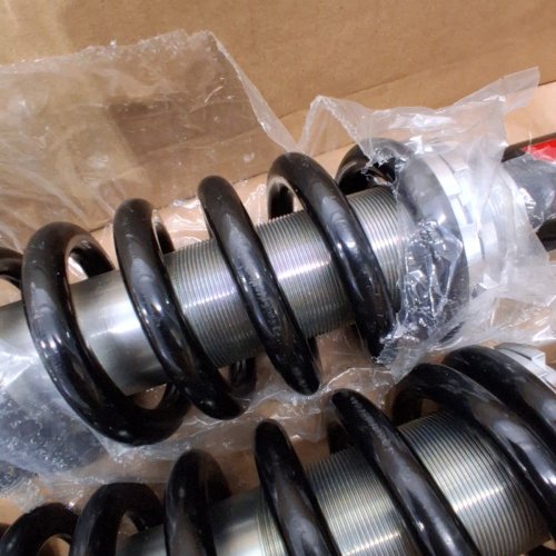 2PK ROUGH COUNTRY COILOVER SHOCK ABSORBERS - FITS VARIOUS MODELS - BLACK/SILVER image 4