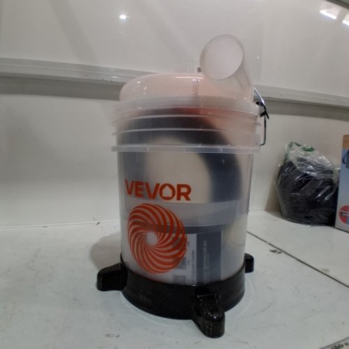 5 GAL VEVOR CYCLONE DUST SEPARATOR KIT - 420 MM X 420 MM X 590 MM (MODEL: GSDT) image 3