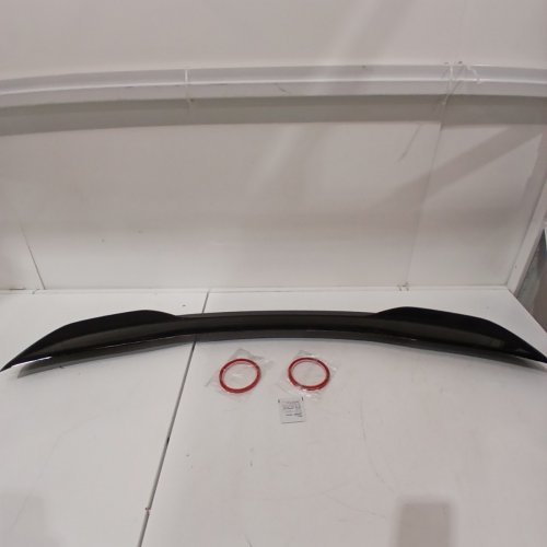 PLASTIC REAR TAIL TRUNK WING SPOILER LIP COMPATIBLE WITH HONDA CIVIC SEDAN 11TH GEN 2022-2025 - BLACK image 2