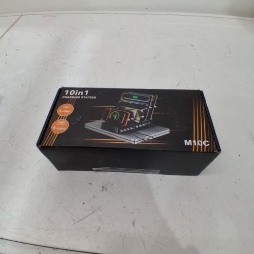 10-IN-1 CHARGING STATION FOR MULTIPLE DEVICES - 420W - BLACK (MODEL:M10C) image 5