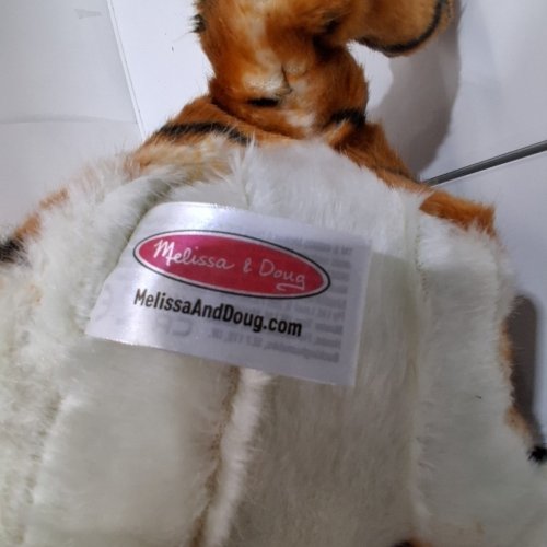 MELISSA & DOUG GAINT PLUSH TIGER TOY - 5FT - ORANGE AND BLACK image 4