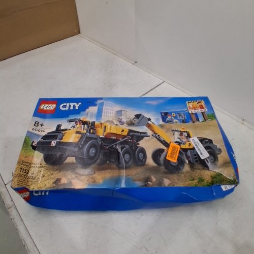 1132PC LEGO CITY DUMP TRUCK & FRONT END LOADER (60494) image 3
