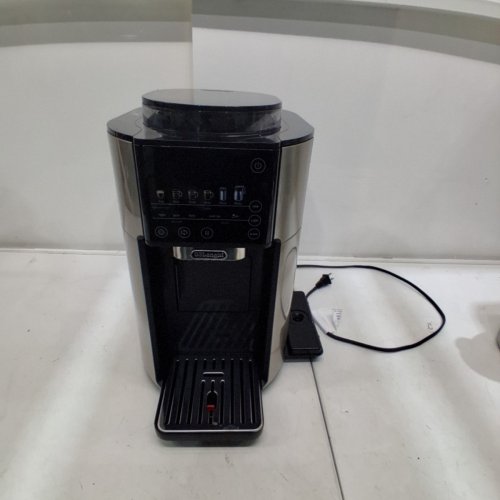 DELONGHI TRUEBREW 2-IN-1 SINGLE SERVE & DRIP COFFEE MAKER WITH BUILT-IN GRINDER - 5 CUP THERMAL CARAFE - BLACK/STAINLESS STEEL (MODEL: CAM51035M) image 3