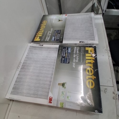 6PK FILTRETE 3M CLEAN LIVING FURNACE AIR FILTERS - MPR300 -16X20X1 image 2