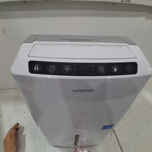 WAYKAR DEHUMIDIFIER WITH AUTO / MANUAL DRAINAGE - 0.6GAL WATER TANK CAP - COVERS 2000 SQ.FT - WHITE (MODEL: PD160B-PRO) image 3