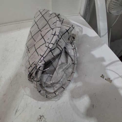 COLLAPSIBLE LAUNDRY HAMPER/BASKET - BLACK / WHITE image 4