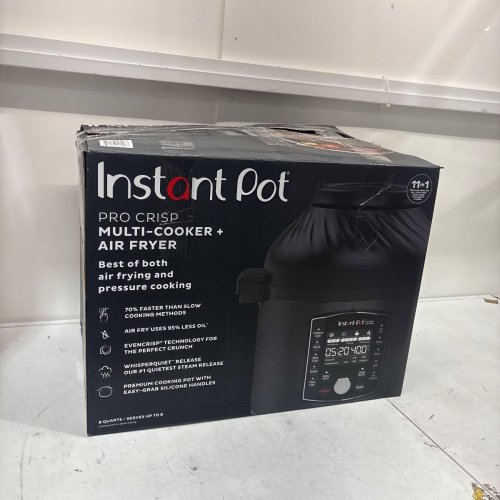 INSTANT POT 8-QUART 11-IN-1 MULTI-USE PRO CRISP + AIR FRYER PRESSURE COOKER - BLACK image 6