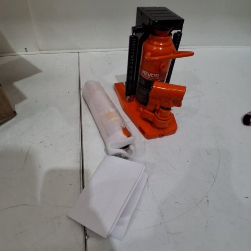 HYDRAULIC TOE MACHINE JACK - 2.5 TOE LIFT CAPACITY - 5 TON TOP LIFT CAPACITY - ORANGE (MODEL: 107A-0025-00-00) image 2