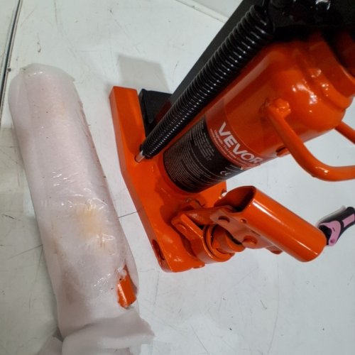 HYDRAULIC TOE MACHINE JACK - 2.5 TOE LIFT CAPACITY - 5 TON TOP LIFT CAPACITY - ORANGE (MODEL: 107A-0025-00-00) image 3