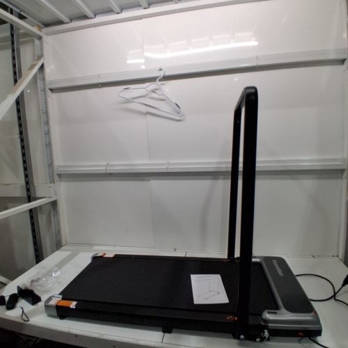 VIAMOTION 2-IN-2 FOLDING TREADMILL WITH INCLINE AND REMOTE- BLACK / SILVER (MODEL: ZF-030706) image 4