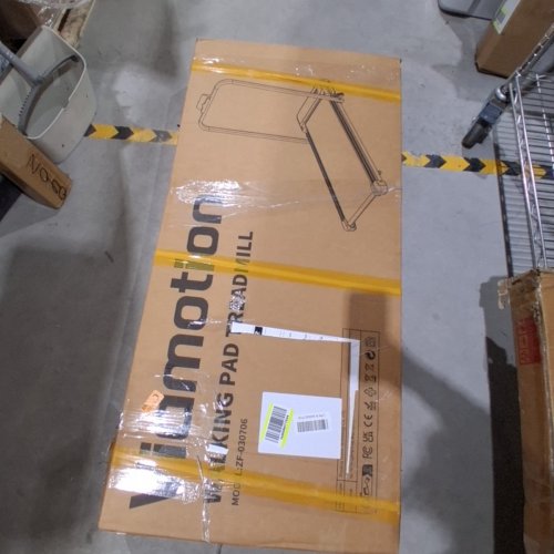 VIAMOTION 2-IN-2 FOLDING TREADMILL WITH INCLINE AND REMOTE- BLACK / SILVER (MODEL: ZF-030706) image 6