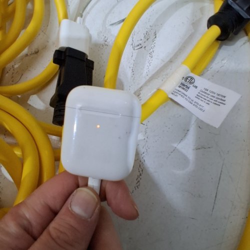 OUTDOOR EXTENSION CORD - ~ 100FT- 15A 125 V 1875W - YELLOW image 2