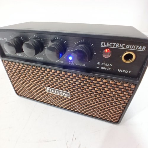 FLATSONS ELECTRIC GUITAR AMPLIFIER - 10W - BROWN/BLACK - (MODEL: FBA-10) image 2