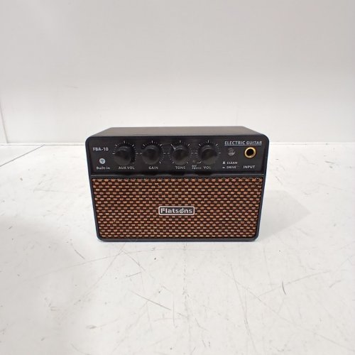 FLATSONS ELECTRIC GUITAR AMPLIFIER - 10W - BROWN/BLACK - (MODEL: FBA-10) image 3