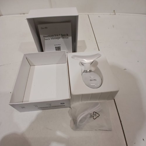YOURMATE 3 MODE RED LIGHT THERAPY BEAUTY DEVICE, FACE & NECK MASSAGER - 5V - WHITE (MODEL: ES-1081) image 4