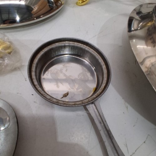 STAINLESS STEEL ROUND BUFFET CHAFER -- SILVER / GOLD image 4
