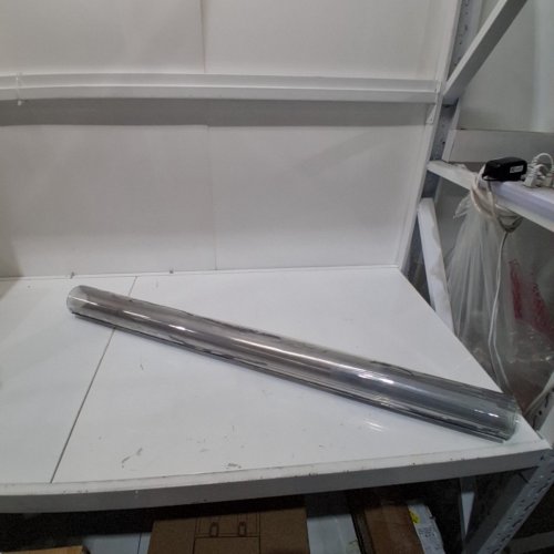 PLASTIC TABLE COVER - PVC RECTANGULAR DESK MAT FOR DINING TABLE OR WORKTABLE - 40" X 60" - CLEAR (MODEL: F085-20T-10702030) image 3