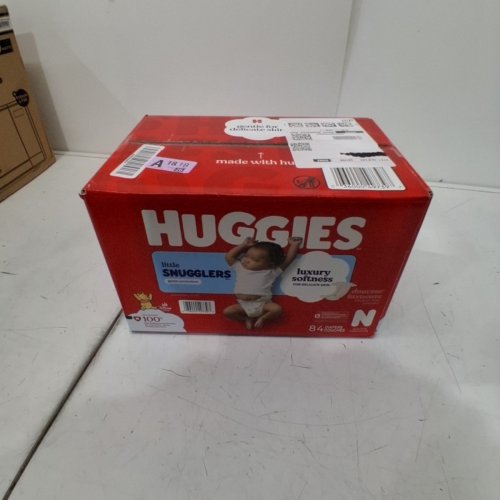 84PK HUGGIES LITTLE SNUGGLERS LUXURY SOFTNESS DIAPERS - SIZE NEWBORN (UPTO 10LBS) - DISNEY WINNIE THE POOH image 2