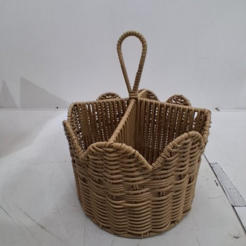 BETTER HOMES & GARDENS RATTAN CADDY - TAN (MODEL: 50976644) image 4