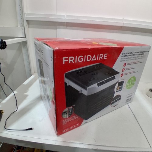 FRIGIDAIRE 2-IN-1 PORTABLE COMPRESSOR FRIDGE FREEZER - 21L - 110-240V - BLACK - (MODEL:EFRCC210-BLACK) image 6